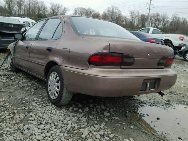 1Y1SK5367PZ007299 - 1993 GEO PRIZM BASE BROWN photo 3