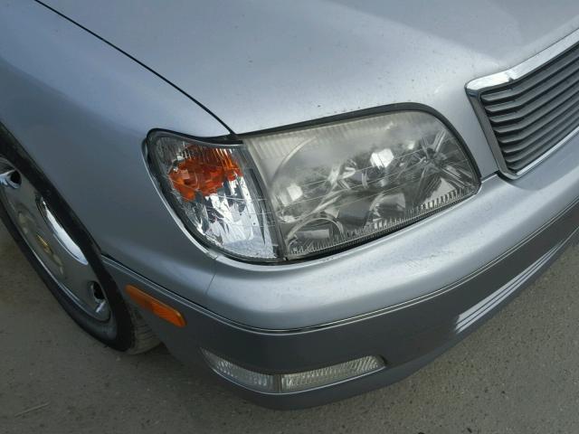 JT8BH28F6X0162116 - 1999 LEXUS LS 400 SILVER photo 9