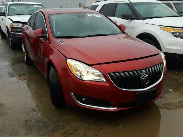 2G4GK5EX3E9218115 - 2014 BUICK REGAL RED photo 1
