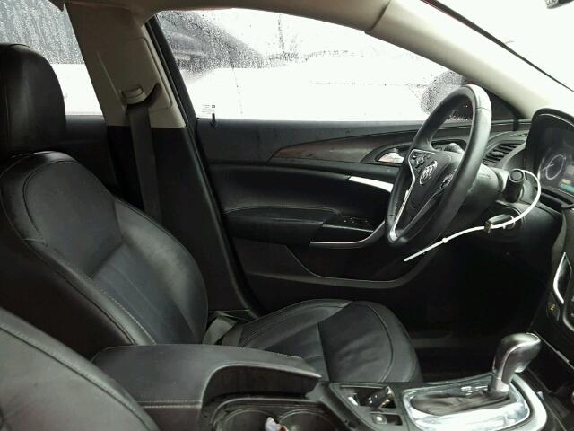 2G4GK5EX3E9218115 - 2014 BUICK REGAL RED photo 5