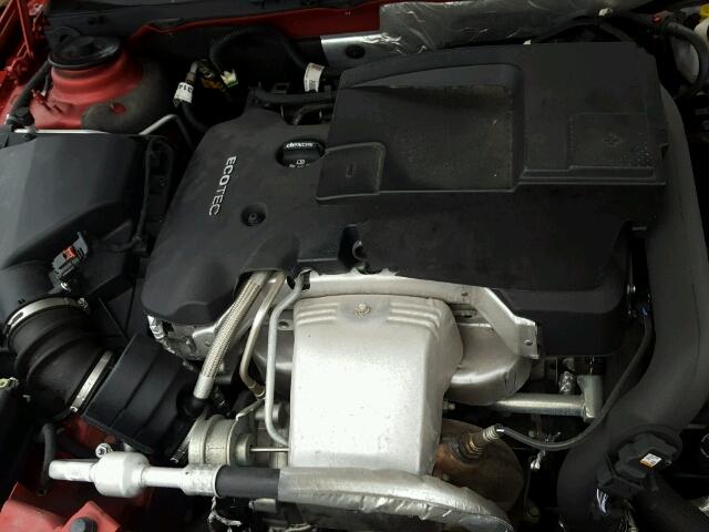 2G4GK5EX3E9218115 - 2014 BUICK REGAL RED photo 7