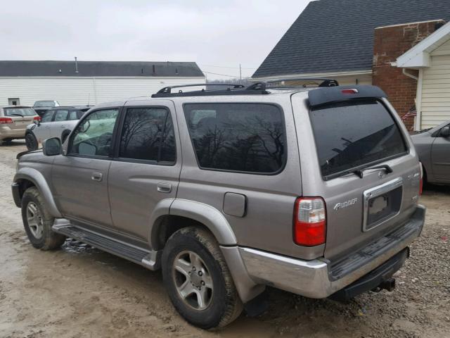 JT3HN86R020368386 - 2002 TOYOTA 4RUNNER SR SILVER photo 3