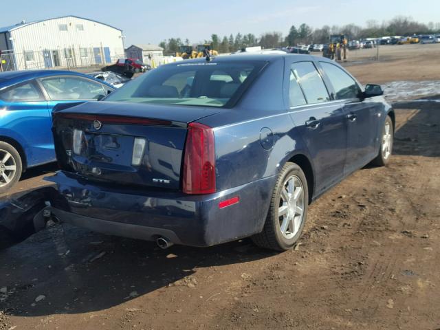 1G6DC67A760214053 - 2006 CADILLAC STS BLUE photo 4
