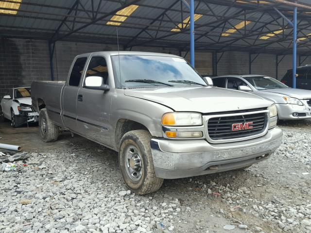 1GTGC29U2YE383073 - 2000 GMC NEW SIERRA SILVER photo 1