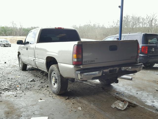 1GTGC29U2YE383073 - 2000 GMC NEW SIERRA SILVER photo 3