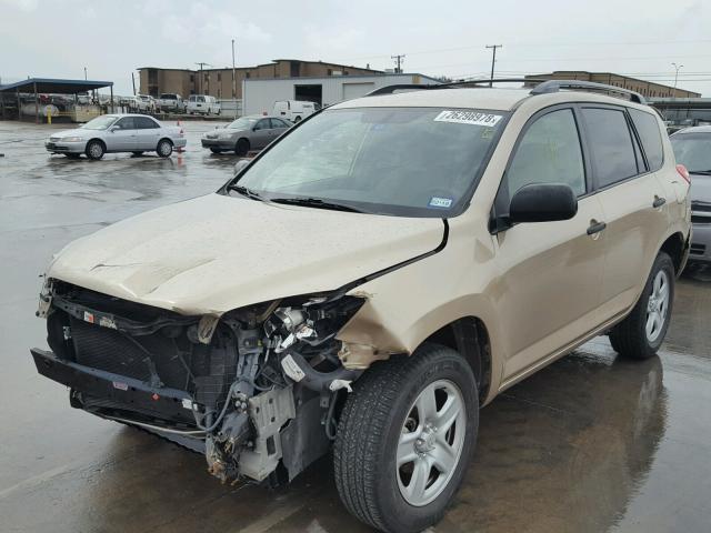 JTMZF4DV5AD024727 - 2010 TOYOTA RAV4 GOLD photo 2