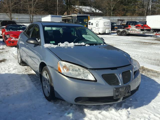 1G2ZG58BX74263691 - 2007 PONTIAC G6 BASE BLUE photo 1