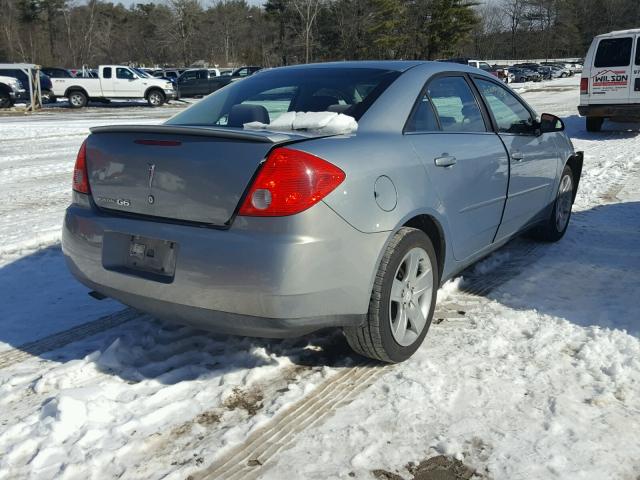 1G2ZG58BX74263691 - 2007 PONTIAC G6 BASE BLUE photo 4