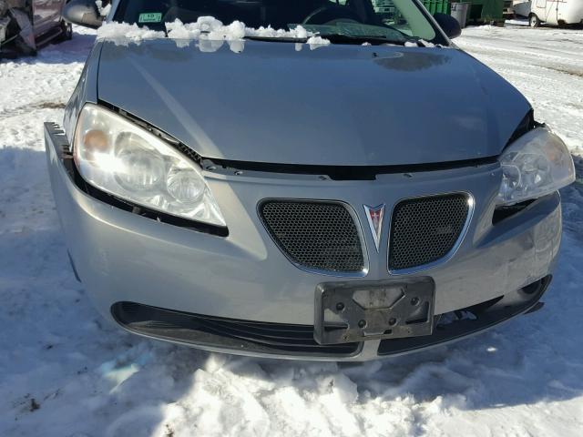 1G2ZG58BX74263691 - 2007 PONTIAC G6 BASE BLUE photo 9