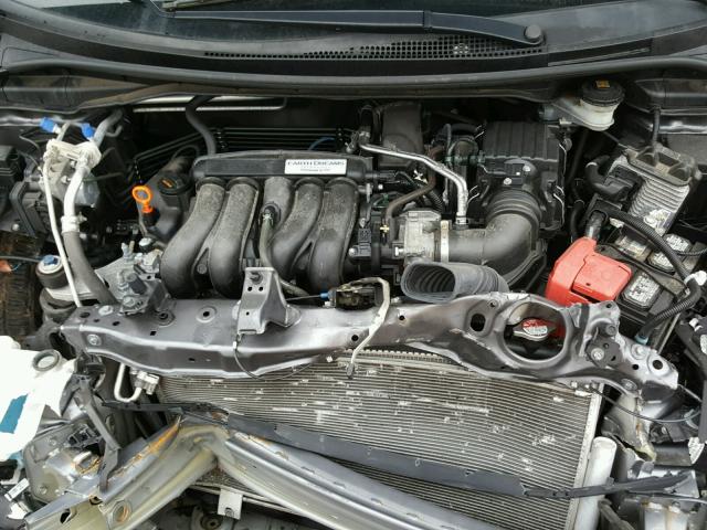 3HGGK5G56FM726833 - 2015 HONDA FIT LX رمادي صورة 7