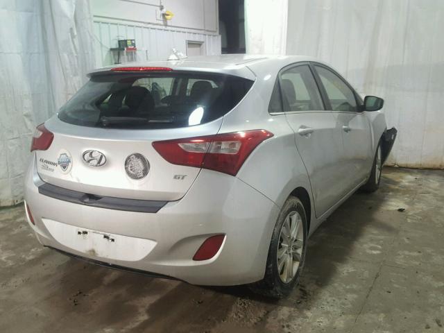 KMHD35LE2DU123631 - 2013 HYUNDAI ELANTRA GT GRAY photo 4