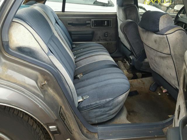 1G4HP54C4JH487766 - 1988 BUICK LESABRE CU GRAY photo 6