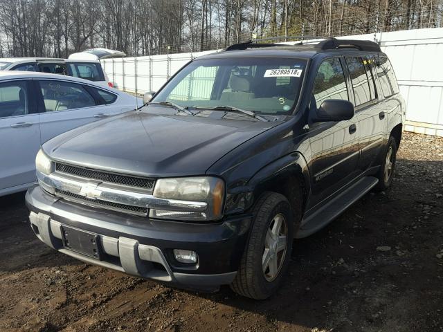 1GNES16S936171479 - 2003 CHEVROLET TRAILBLAZE BLACK photo 2