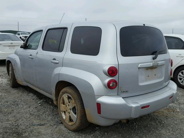 3GNBAADB6AS513617 - 2010 CHEVROLET HHR LS SILVER photo 3