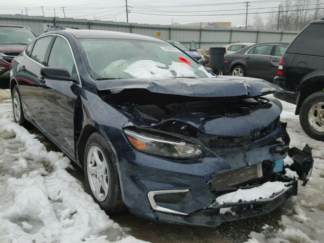 1G1ZB5ST6GF337455 - 2016 CHEVROLET MALIBU LS BLUE photo 1