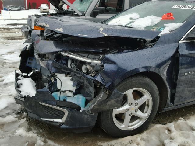 1G1ZB5ST6GF337455 - 2016 CHEVROLET MALIBU LS Mavi foto 9