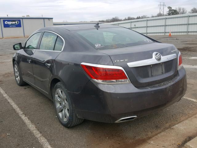 1G4GD5E33CF360282 - 2012 BUICK LACROSSE P SILVER photo 3