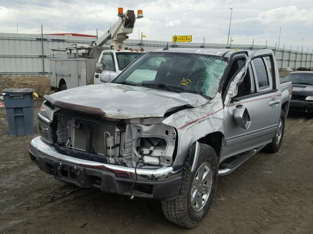 1GCHSDFE0C8142779 - 2012 CHEVROLET COLORADO L SILVER photo 2