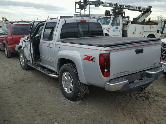 1GCHSDFE0C8142779 - 2012 CHEVROLET COLORADO L SILVER photo 3