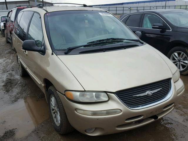 1C4GP44G2YB745289 - 2000 CHRYSLER TOWN & COU TAN photo 1