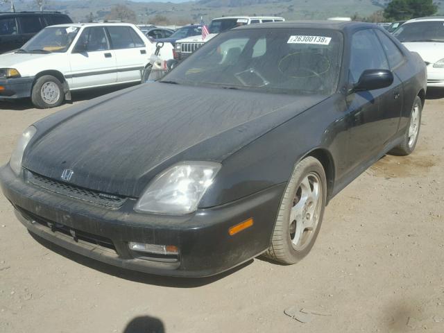 JHMBB6247YC003380 - 2000 HONDA PRELUDE BLACK photo 2