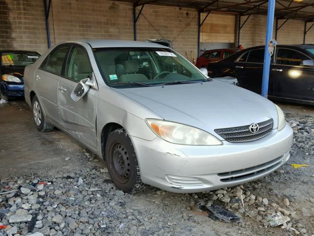 4T1BE32K83U178712 - 2003 TOYOTA CAMRY LE SILVER photo 1