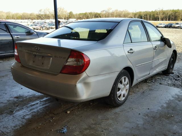 4T1BE32K83U178712 - 2003 TOYOTA CAMRY LE SILVER photo 4