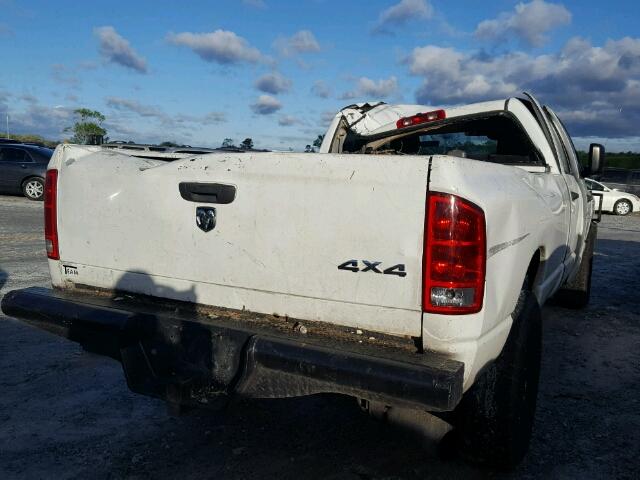 3D7LX38C96G275532 - 2006 DODGE RAM 3500 S WHITE photo 4