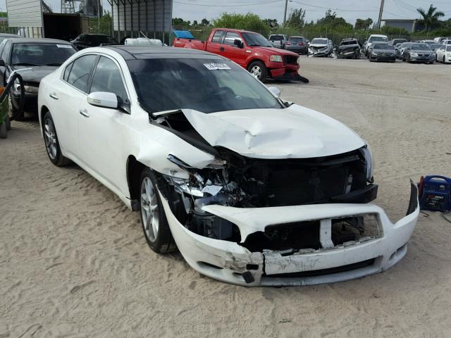 1N4AA5AP0AC835922 - 2010 NISSAN MAXIMA S WHITE photo 1