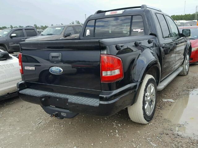 1FMEU33K97UA32954 - 2007 FORD EXPLORER S BLACK photo 4