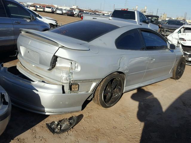 6G2VX12G54L303689 - 2004 PONTIAC GTO SILVER photo 4