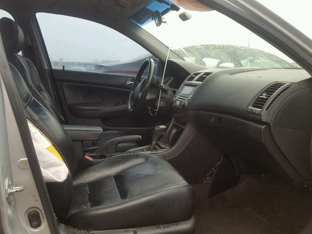 1HGCM56856A011477 - 2006 HONDA ACCORD EX SILVER photo 5