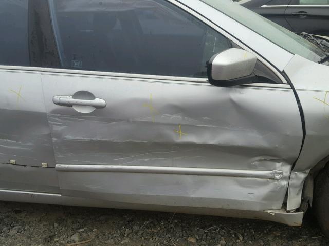 1HGCM56856A011477 - 2006 HONDA ACCORD EX SILVER photo 9