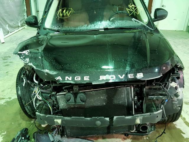 SALVP2BG8GH090123 - 2016 LAND ROVER RANGE ROVE BLACK photo 7