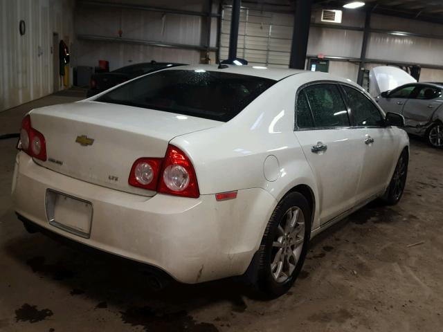 1G1ZE5E75BF396852 - 2011 CHEVROLET MALIBU LTZ WHITE photo 4