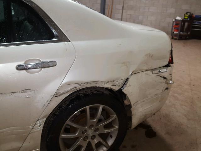 1G1ZE5E75BF396852 - 2011 CHEVROLET MALIBU LTZ Ақ фото 9