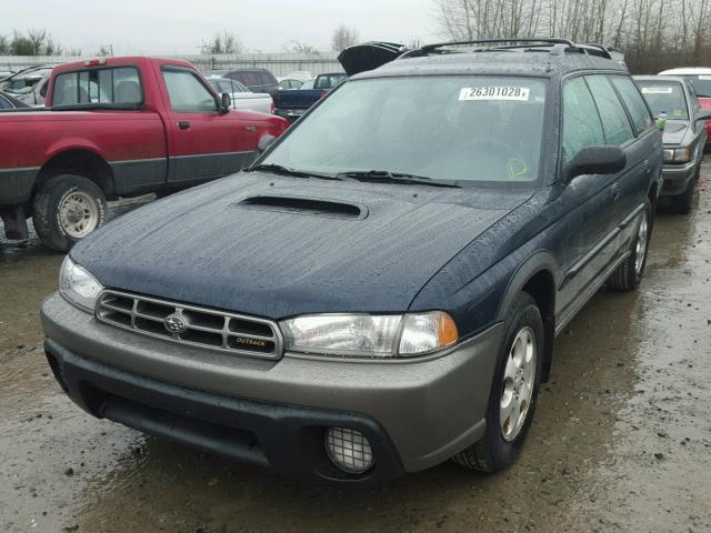 4S3BG6859W7644930 - 1998 SUBARU LEGACY 30T BLUE photo 2