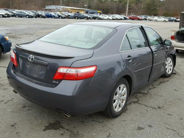 4T1BK46K99U098160 - 2009 TOYOTA CAMRY SE GRAY photo 4