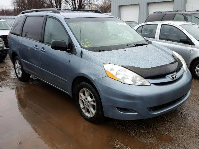 5TDBA23C86S058970 - 2006 TOYOTA SIENNA LE BLUE photo 1