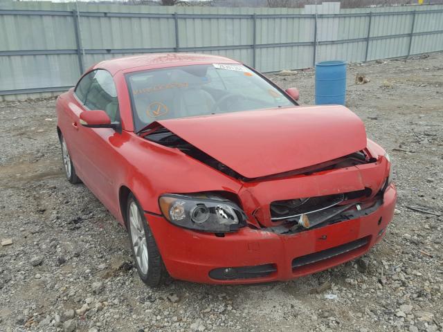 YV1MC68256J006312 - 2006 VOLVO C70 T5 RED photo 1