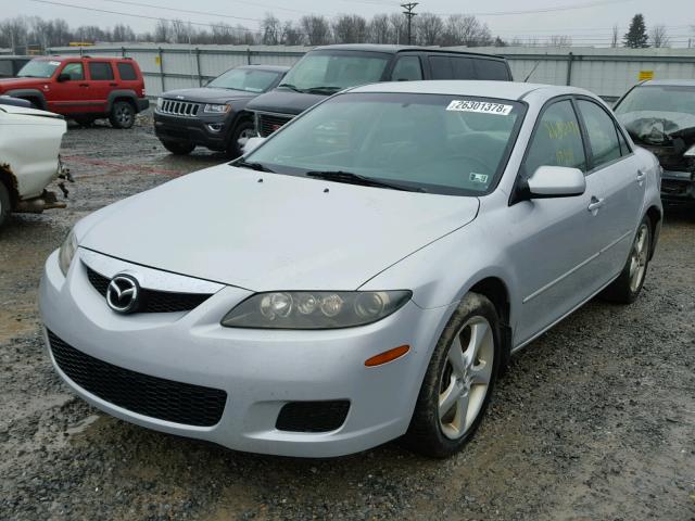 1YVHP80D865M28694 - 2006 MAZDA 6 S SILVER photo 2