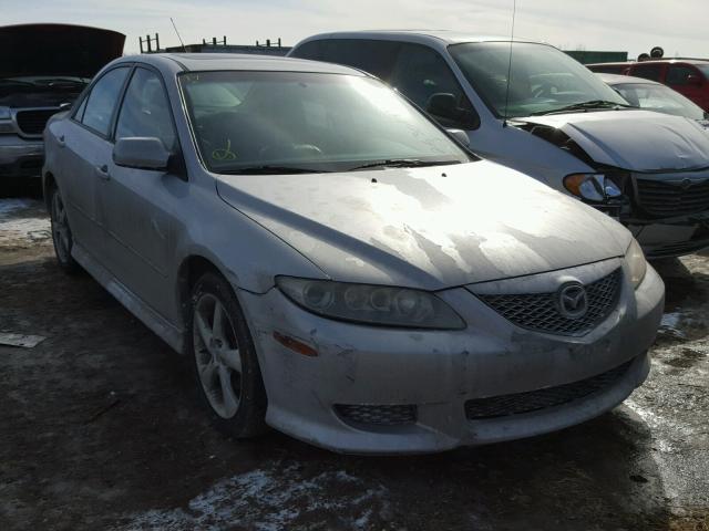 1YVHP80D545N32749 - 2004 MAZDA 6 S SILVER photo 1