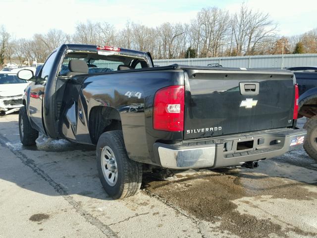 1GCEK14C68Z291976 - 2008 CHEVROLET SILVERADO BLACK photo 3