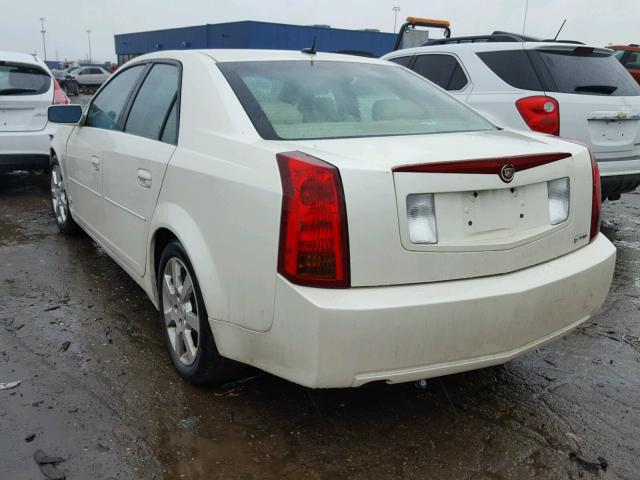 1G6DP577370174090 - 2007 CADILLAC CTS HI FEA WHITE photo 3