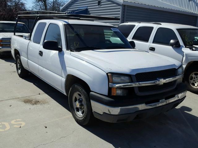 1GCEC19X54Z225096 - 2004 CHEVROLET SILVERADO WHITE photo 1