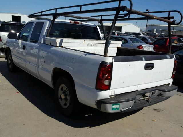 1GCEC19X54Z225096 - 2004 CHEVROLET SILVERADO WHITE photo 3