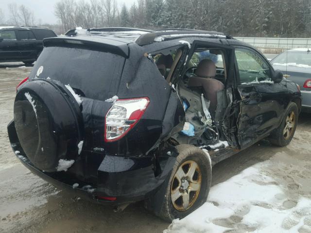 JTMBD33V866007208 - 2006 TOYOTA RAV4 BLACK photo 4