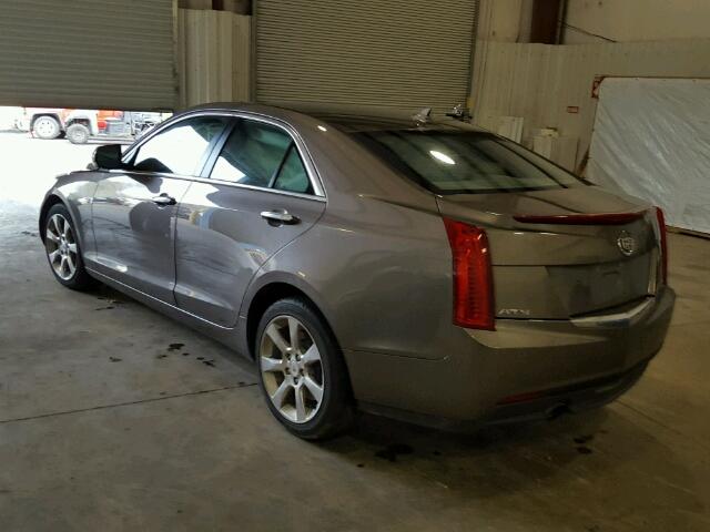 1G6AB5RA7E0163472 - 2014 CADILLAC ATS LUXURY BROWN photo 3