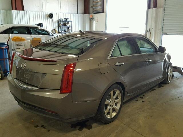 1G6AB5RA7E0163472 - 2014 CADILLAC ATS LUXURY BROWN photo 4