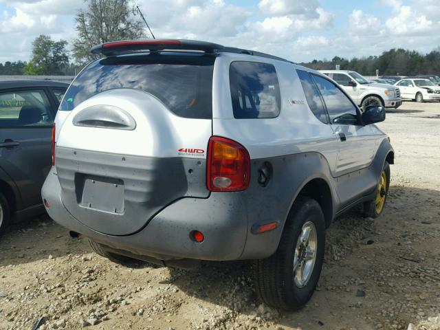 JACCN57X4X7991654 - 1999 ISUZU VEHICROSS SILVER photo 4